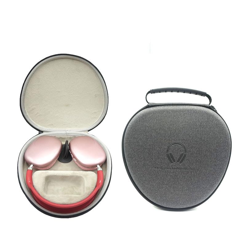ZORBES® Travel Case for Airpods Max, Fashion Travel EVA Hard Shell Protective Headset Bag with Handle Soft Plush Lining Smart Music Headphones Case ZORBES® Travel Case for Airpods Max, Fashion Travel EVA Hard Shell Protective Headset Bag with Handle Soft Plush Lining Smart Music Headphones Case